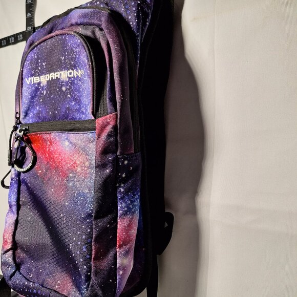 Vibedration Hydration Backpack w/o bladder - Purple Galaxy colors - Used main image 10